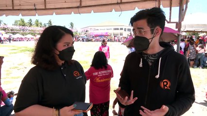 Preparations for Robredo's sorties at Bogo City, Cebu