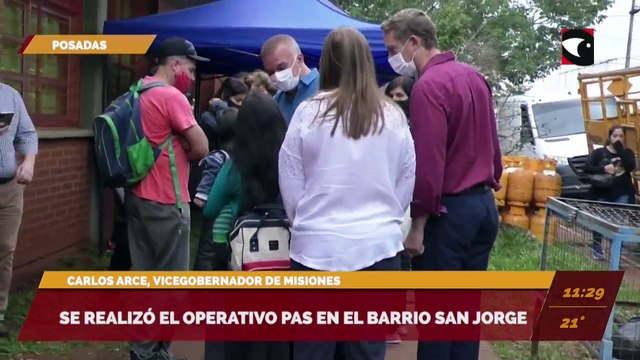 Operativo de Atención Primaria de la Salud y Vacunación en el Ministerio de Salud Pública