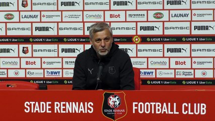 J34. #SRFCFCL - Conférence de presse d'avant-match avec Bruno Genesio et Nayef Aguerd