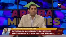 #Política | Entregaron al Presidente el proyecto para que llegue el gasoducto a Misiones. Entrevista a Diego Sartori, diputado nacional.