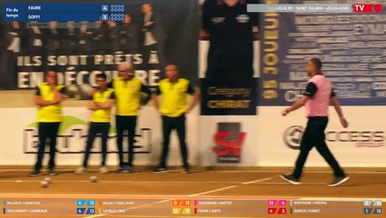 Ligue Sport Boules M1 / Saint Vulbas / Plan Rapproché / Vendredi 22 Avril