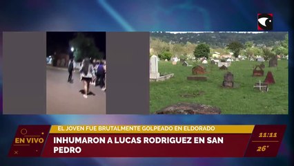 Inhumaron a Lucas Rodríguez en San Pedro. El joven fue brutalmente golpeado en Eldorado.