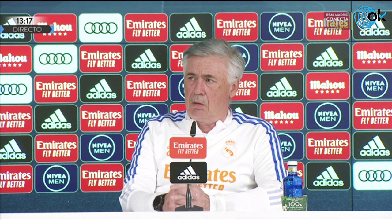 Rueda de prensa de Ancelotti