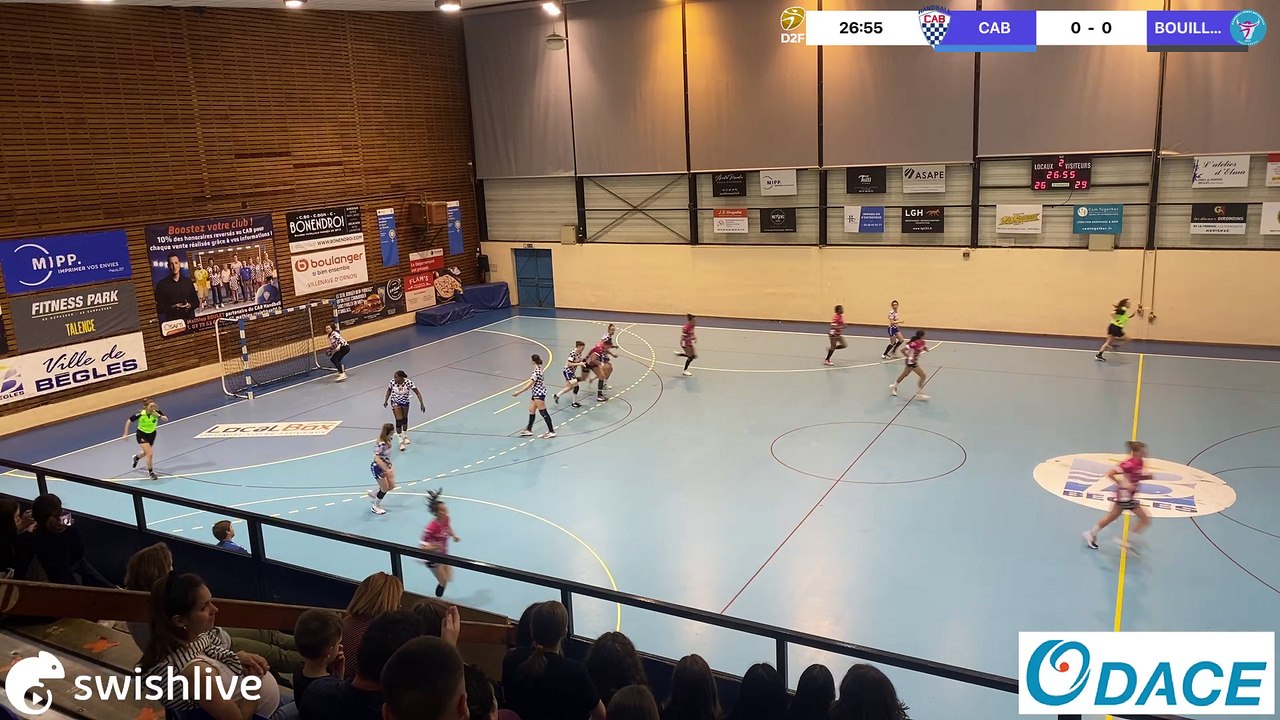 Swish Live Club Athlétique Béglais Bouillargues Handball Nîmes