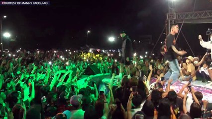 Pacquiao-Atienza miting de avance