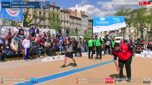 Ligue Sport Boules M1 / Plan serré / Le puy en velay / Samedi 7 Mai