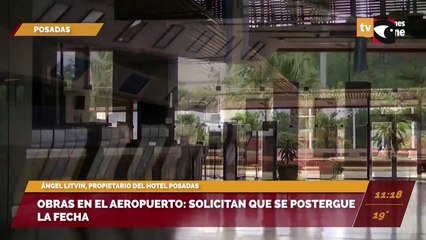 Obras en el aeropuerto: solicitan que se postergue la fecha