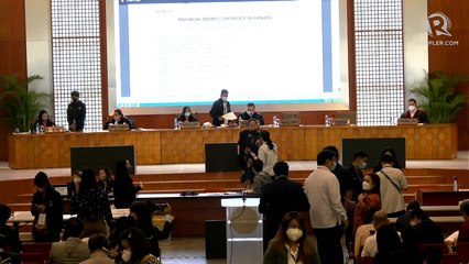 Canvassing of votes for senators and party-list groups - May 11, 2022