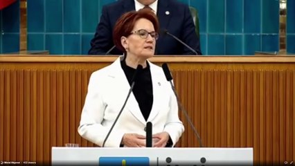 CANLI | İyi Parti Genel Başkanı Meral Akşener, partisinin grup toplantısında konuşuyor