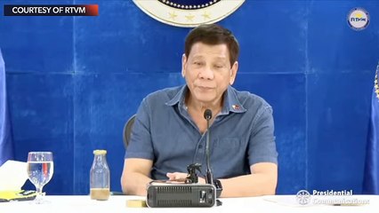 President Duterte's message to the nation | recorded Wednesday, May 11