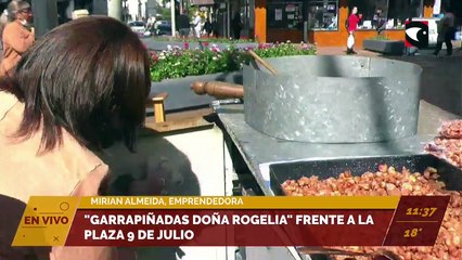 #Emprendedores | "Garrapiñadas Doña Rogelia" frente a la plaza 9 de Julio de Posadas