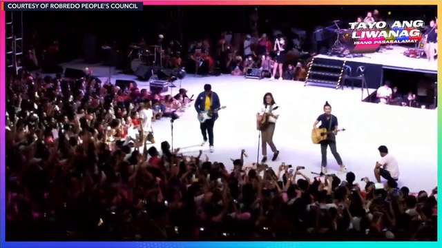 Leni Robredo and Kiko Pangilinan hold thanksgiving event in Quezon City