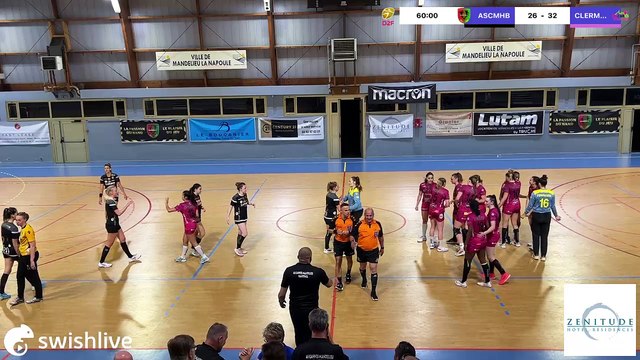 Swish Live - AS Cannes-Mandelieu Handball - Handball Clermont Auvergne Metropole 63 - 6428102