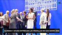 Directo: Almeida y Ayuso entregan las medallas de San Isidro 2022