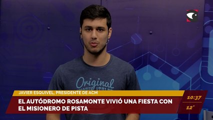 #Posadas | El autódromo Rosamonte vivió con una fiesta con el misionero de pista