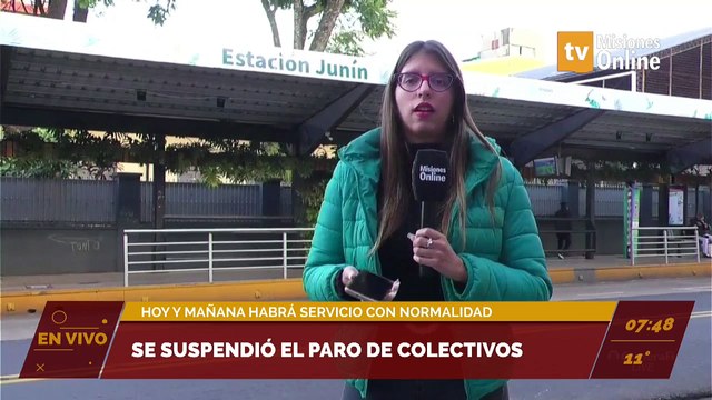 Se suspendió el paro de colectivos. Hoy y mañana habrá servicio con normalidad.