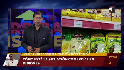 Cómo está la situación comercial en Misiones. Carlos María Beigbeder, comerciante de Posadas.