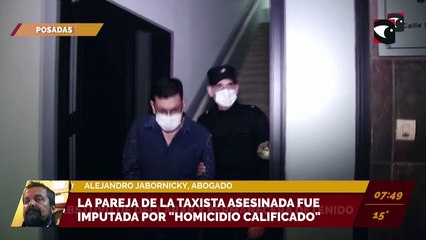 Posadas | La pareja de la taxista asesinada fue imputada por "homicidio calificado"