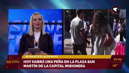 Palpitando el 25 de mayo | Hoy habrá una peña en la plaza San Martín de la capital misionera