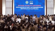 Proclamation of party-list groups – 2022 Philippine elections
