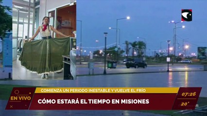 #Pronóstico | Comienza un periodo inestable y vuelven las bajas temperaturas