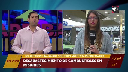 Desabastecimiento de combustibles en Misiones