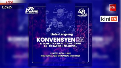 LIVE: Barisan Nasional convention and 48th anniversary celebration