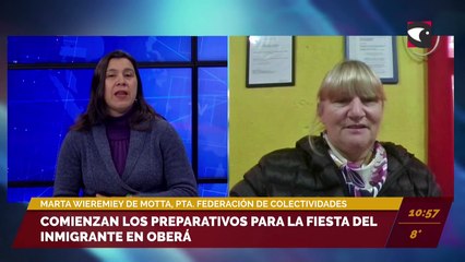 Comienzan los preparativos para la Fiesta Nacional del Inmigrante en Oberá