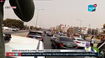DIRECT Aéroport L.S.S: Arrivée du Khalife de la FaydaTidianiya Cheikh Mahi Niasse
