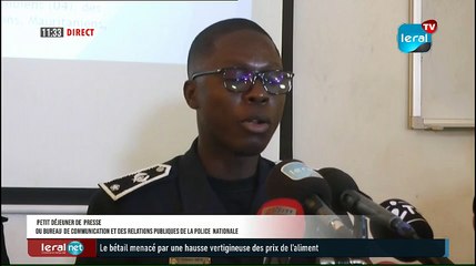 EN DIRECT « Petit déjeuner de  presse » Du Bureau  de Communication et des Relations Publiques de la Police  nationale