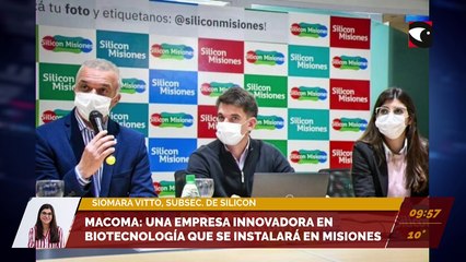 MACOMA: la empresa innovadora en biotecnología se instalará en Misiones