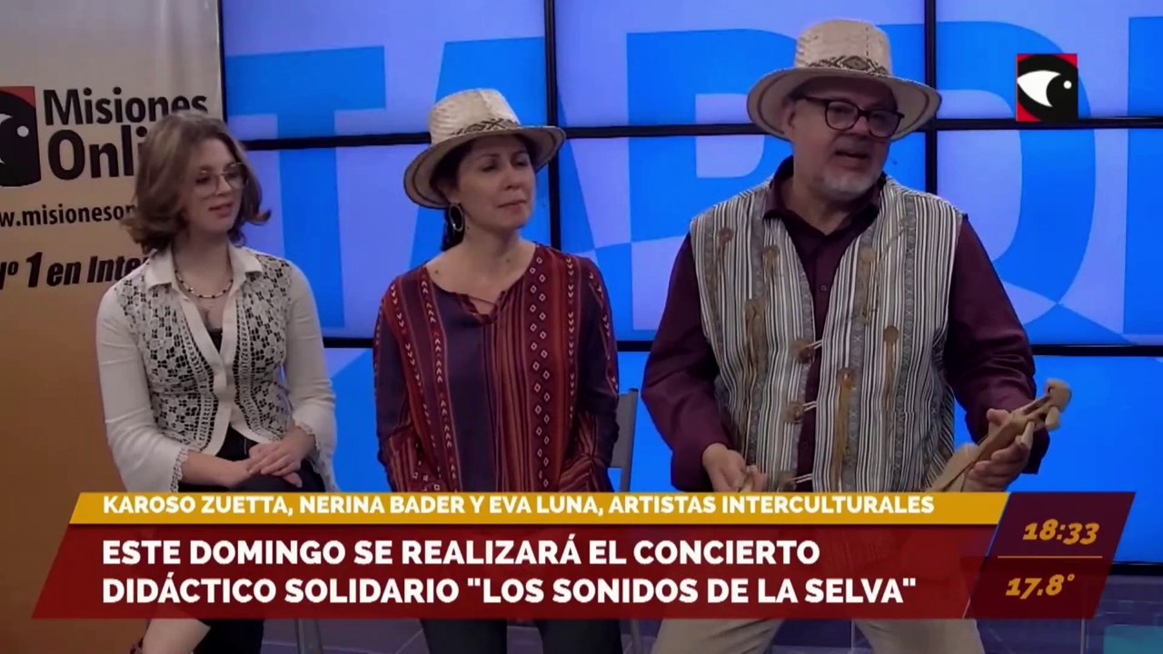 ESTE DOMINGO SE REALIZARÁ EL CONCIERTO DIDÁCTICO SOLIDARIO "LOS SONIDOS DE LA SELVA"