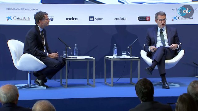 DIRECTO| Alberto Núñez Feijóo interviene en una jornada organizada por el Cercle d’Economia