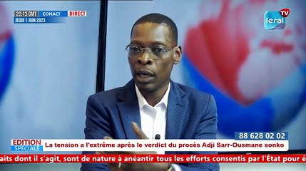Édition spéciale. La tension a l'extrême après le verdict du procès Adji Sarr-Ousmane sonko
