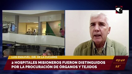 2 hospitales misioneros fueron distinguidos por su trabajo en la procuración de órganos y tejidos