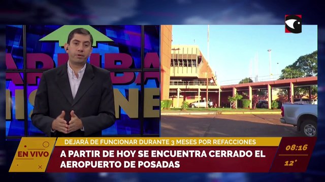 Desde hoy se encuentra cerrado el aeropuerto de Posadas. Dejará de funcionar durante tres meses por obras de remodelación.