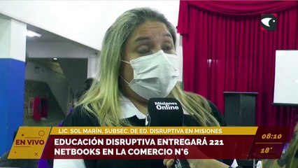 #Posadas | Educación Disruptiva entregará 221 netbooks en la Comercio n° 6