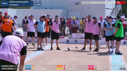 Samedi 18 Juin / Ligue Sport-Boules M1 / Aix les Bains / Partie Rapproché