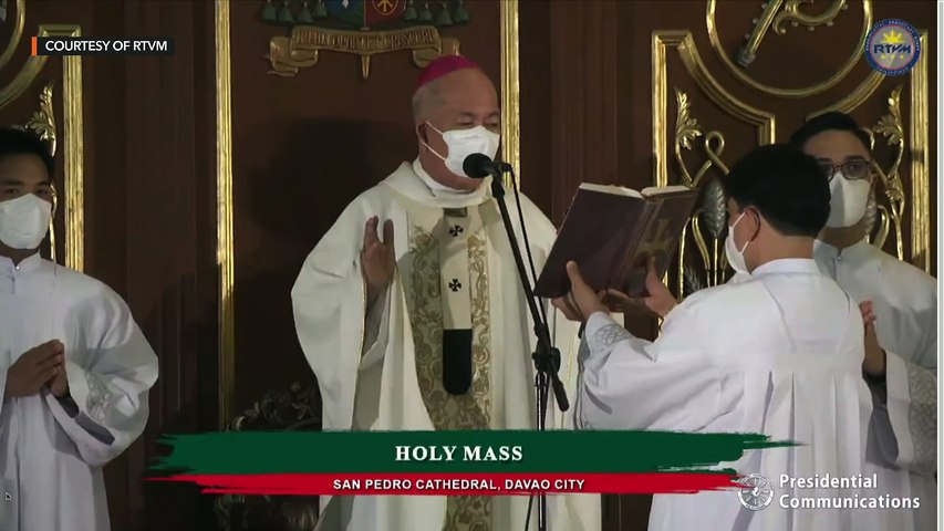 Holy Mass for the inauguration of Sara Duterte as vice president