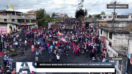 Indígenas marchan en #Quito en protesta contra el gobierno de #Ecuador | #20Jun - #VPItv