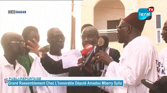 Louga Grand Rassemblement Chez L'honorable Député Amadou Mberry Sylla