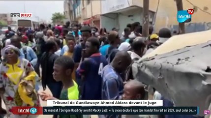 DIRECT-Tribunal de Guediawaye Ahmed Aidara devent le juge aujourd'hui