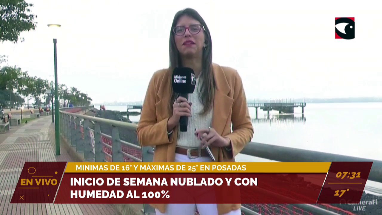 #Pronóstico | Inicio de semana nublado y con hu...