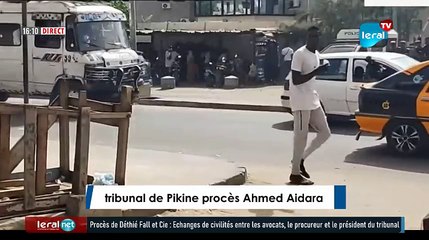 LIVE-DUPLEX : Tribunal Dakar et Pikine Les députés Dethié Fall et Mame Diarra et  Le maire Ahmed Aïdara devant le juge…
