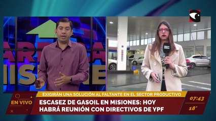 Escasez de gasoil en Misiones: hoy habrá reunión con directivos de YPF