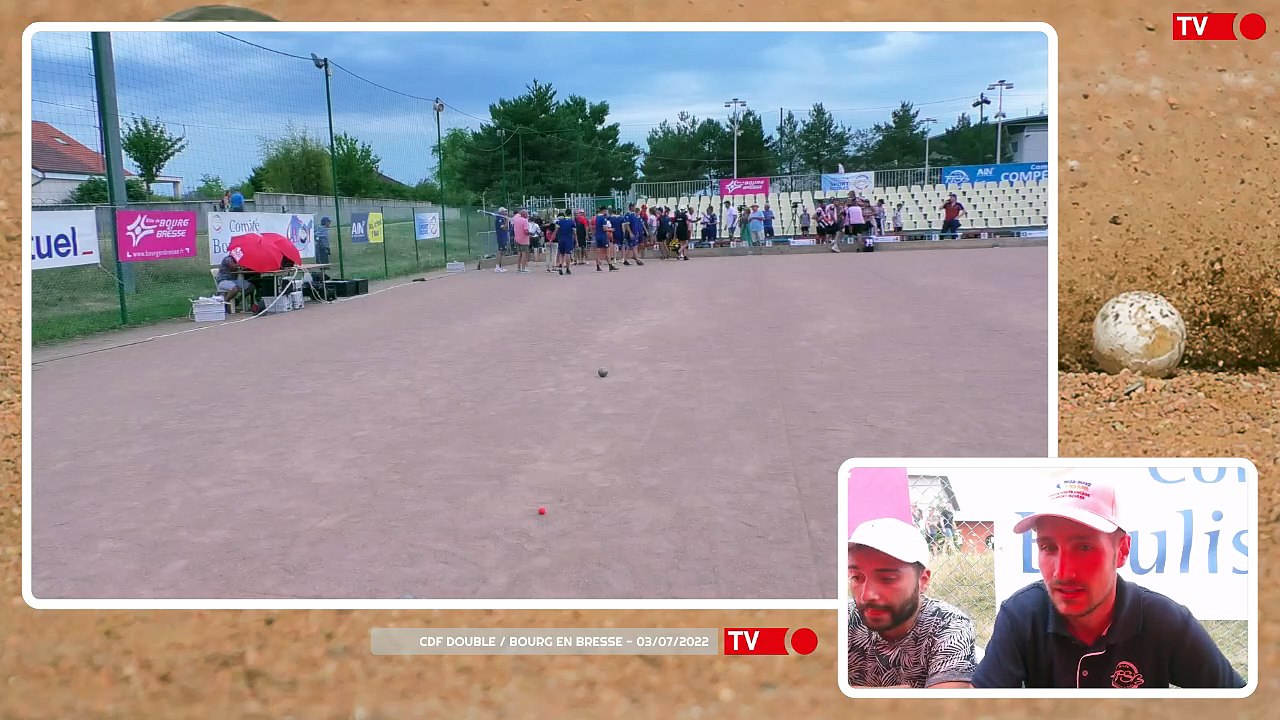 Championnat de France Double à Bourg en Bresse / Dimanche 3 Juillet 2022