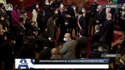 En Vivo | Presentan borrador de la nueva constitución en Chile - 04Jul - VPItv