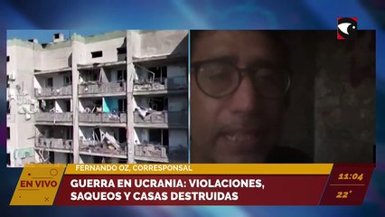 Download Video: #EnVivo | Fernando Oz, corresponsal de guerra, con las últimas novedades sobre el conflicto bélico entre Ucrania - Rusia