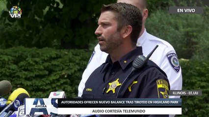 En Vivo | Autoridades ofrecen nuevo balance tras tiroteo en Highland Park - Illinois | 07Jul - VPItv