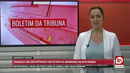 AO VIVO: CRIANÇAS SÃO ENCONTRADAS EM ESTADO DE ABANDONO EM APUCARANA
